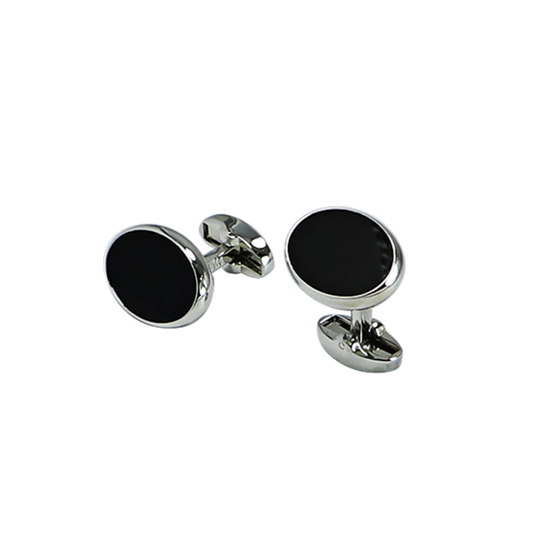 Браун Oval Onyx Men\ Cuff Links